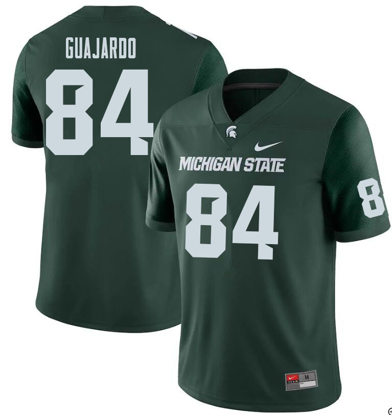 Men #84 Tommy Guajardo Michigan State Spartans College Football Jerseys Sale-Green